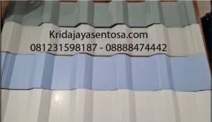 harga atap upvc bosk