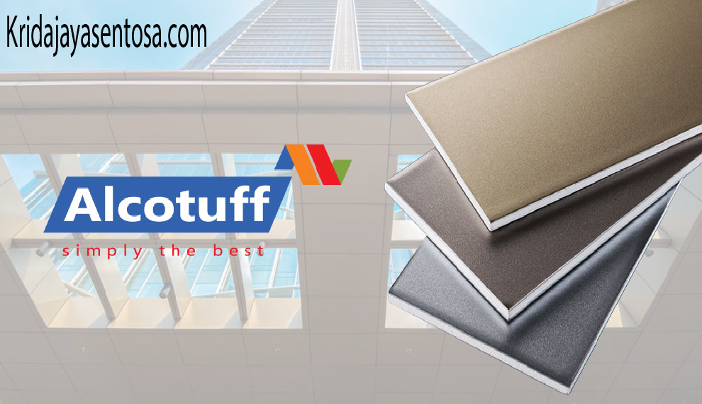 Harga aluminium composite panel alcotuff
